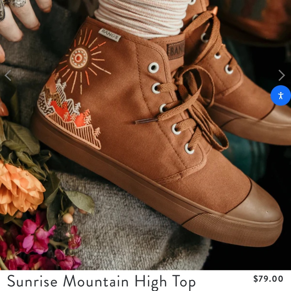 NWT Bang Shoes • Sunrise Mountain High Top